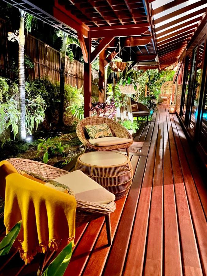 Villa Manuiti, Balinese Luxury Home - Private Swim Spa, Ocean View - Ofyr Bbq - Koi Pond Punaauia  Exteriér fotografie